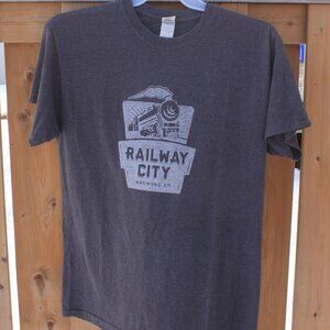 Railway City Brewing Company T-Shirt L